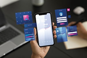 SEO-friendly responsive website design services for startups with modern UI