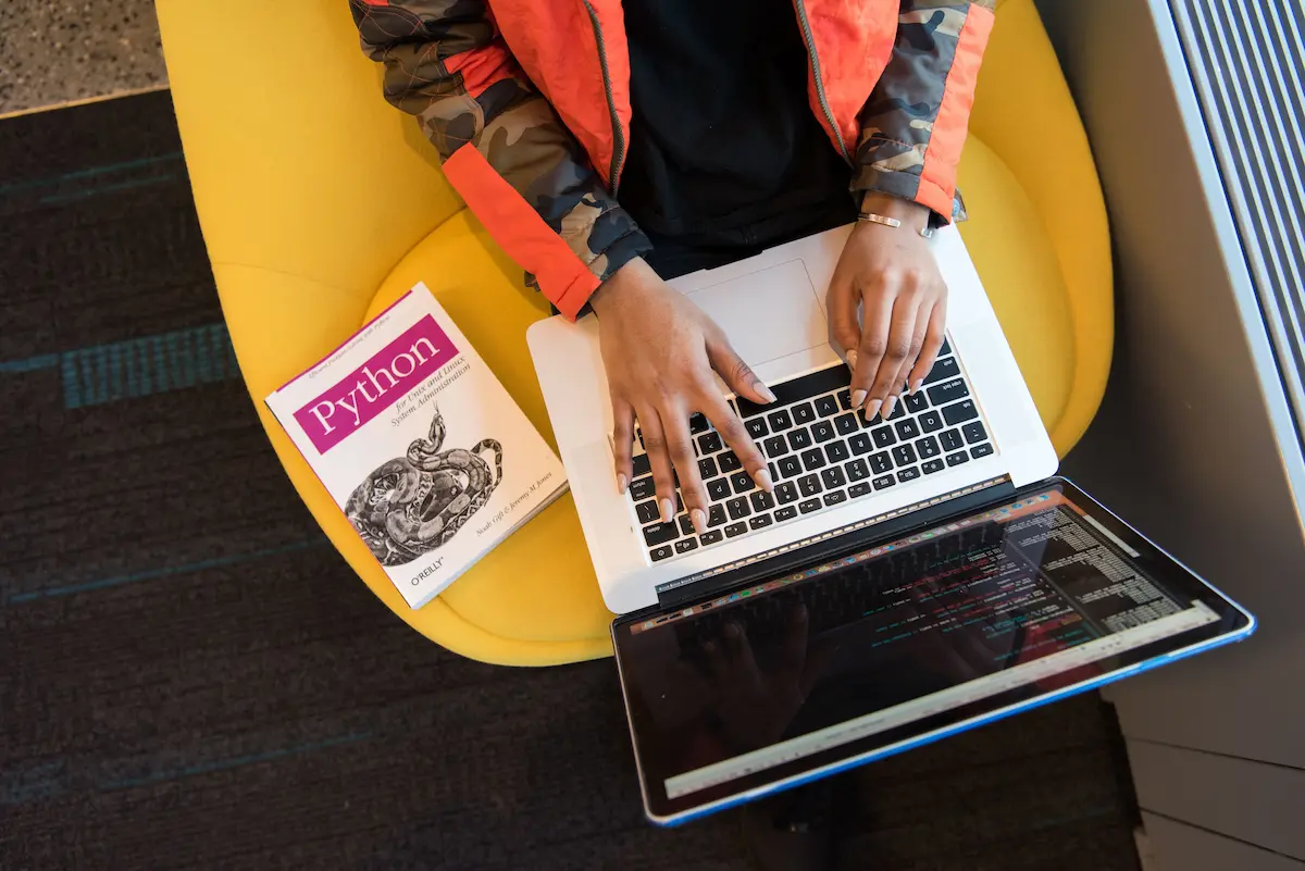 Small business website development services - professional website displayed on laptop screen