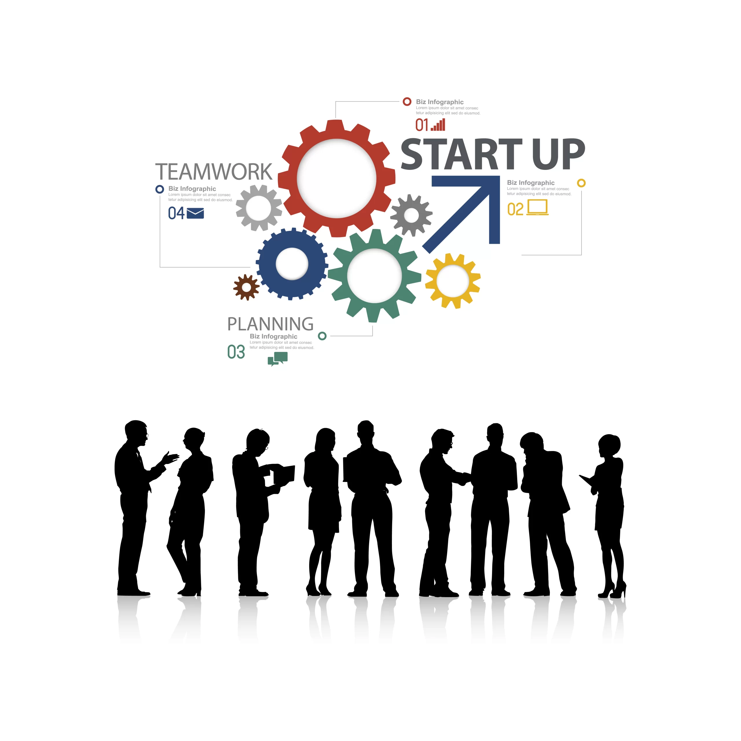 Team of an experienced digital agency in India working on SEO and website development projects